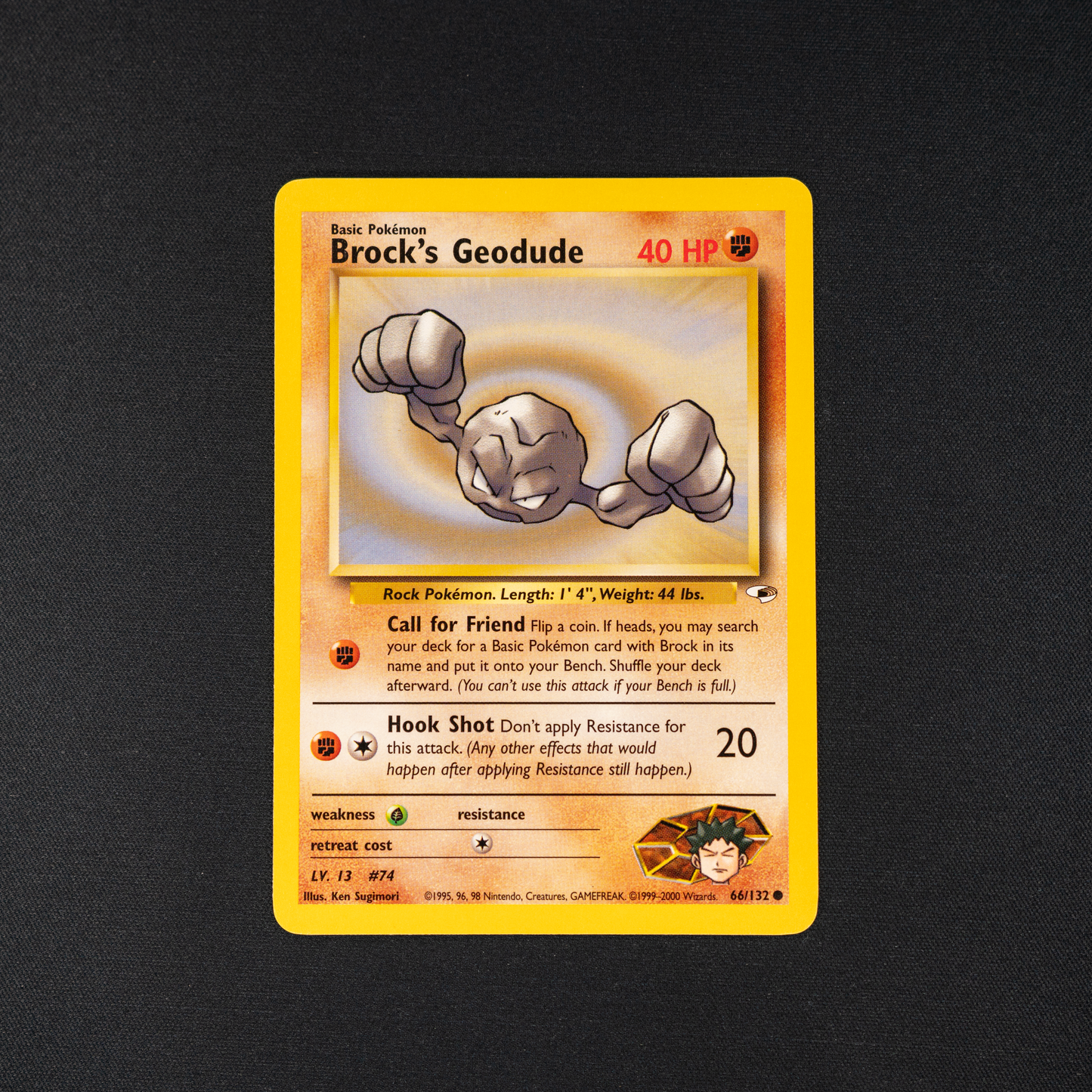 Brock's Geodude (66) - Gym Heroes (G1)