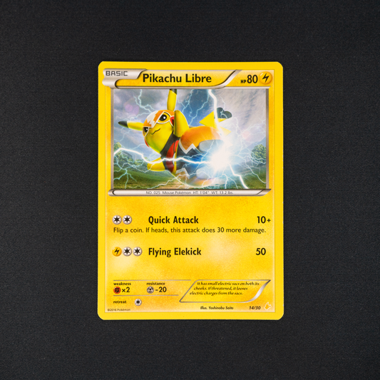 Pikachu Libre (14 - Non-Holo) - XY Trainer Kit: Pikachu Libre & Suicune (PR)