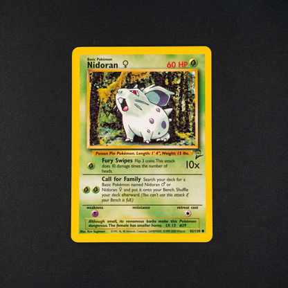 Nidoran F - Base Set 2 (BS2)