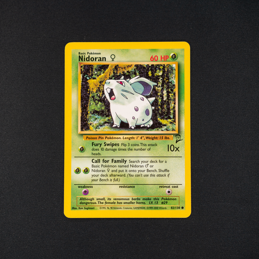 Nidoran F - Base Set 2 (BS2)