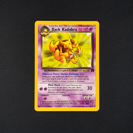 Dark Kadabra - Team Rocket (TR)