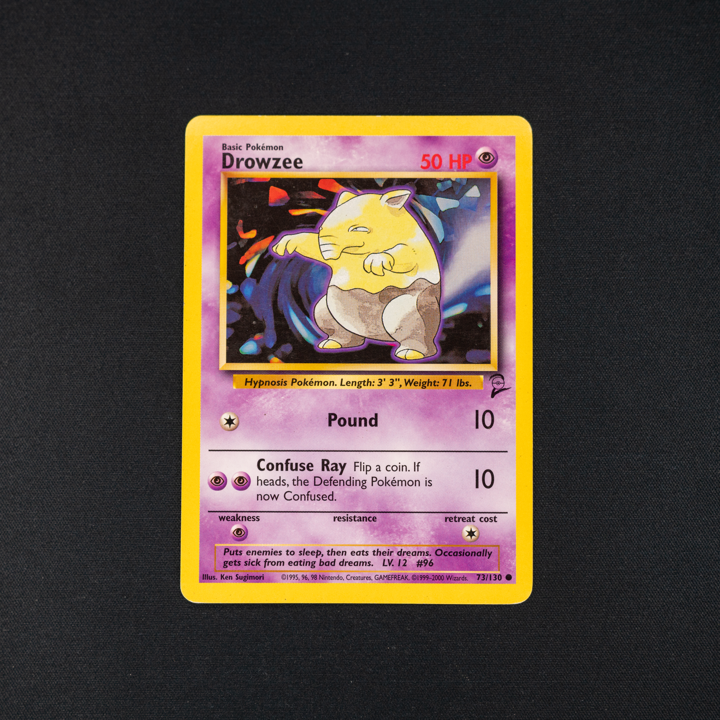 Drowzee - Base Set 2 (BS2)