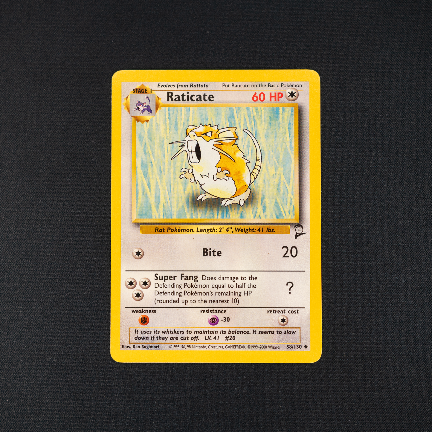 Raticate - Base Set 2 (BS2)