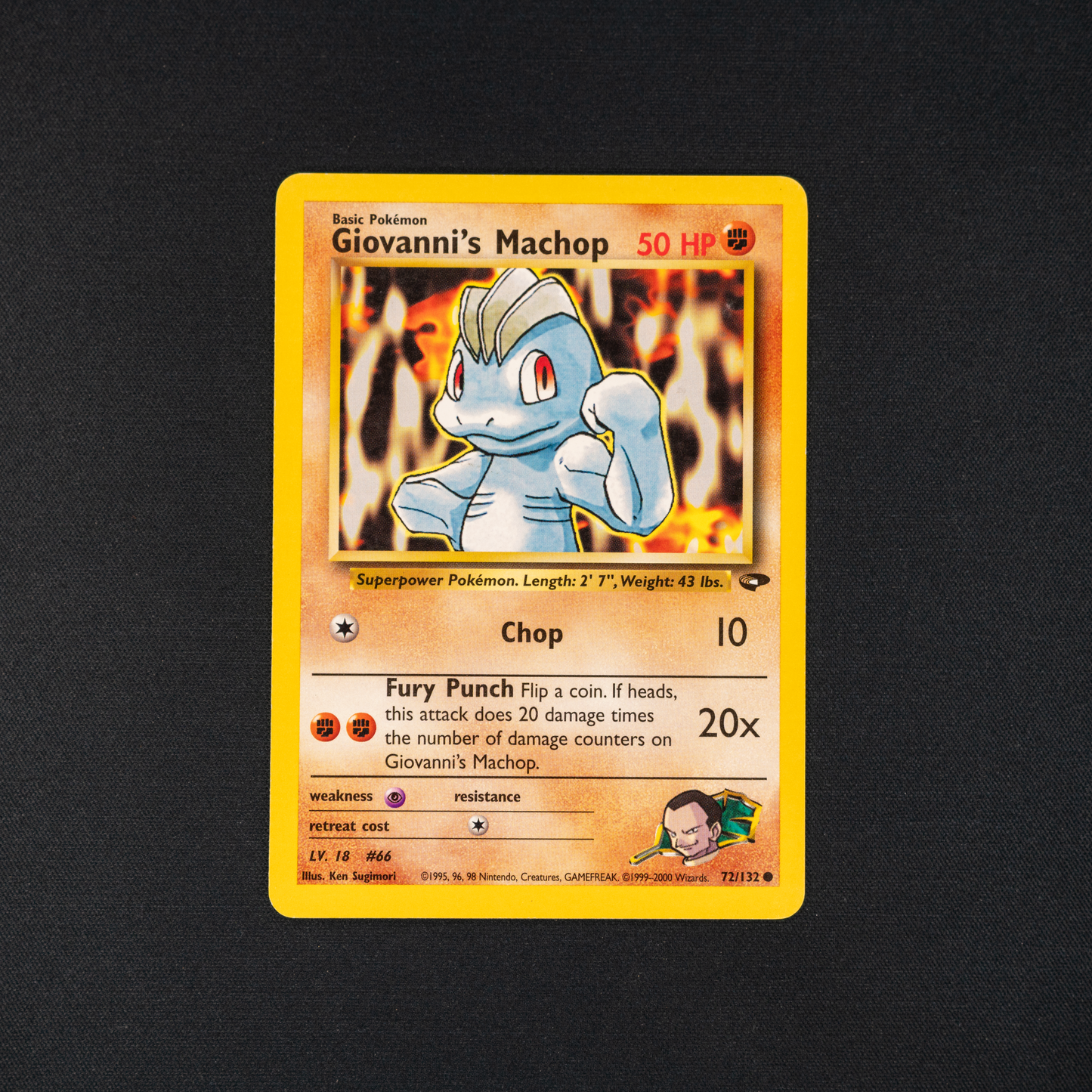 Giovanni's Machop - Gym Challenge (G2)