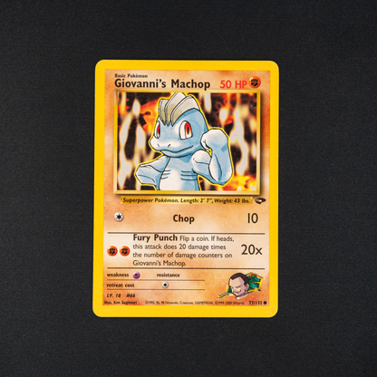Giovanni's Machop - Gym Challenge (G2)