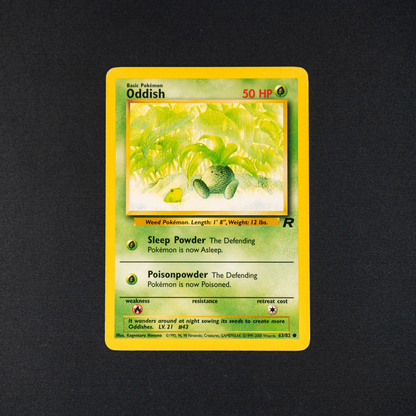 Oddish - Team Rocket (TR)