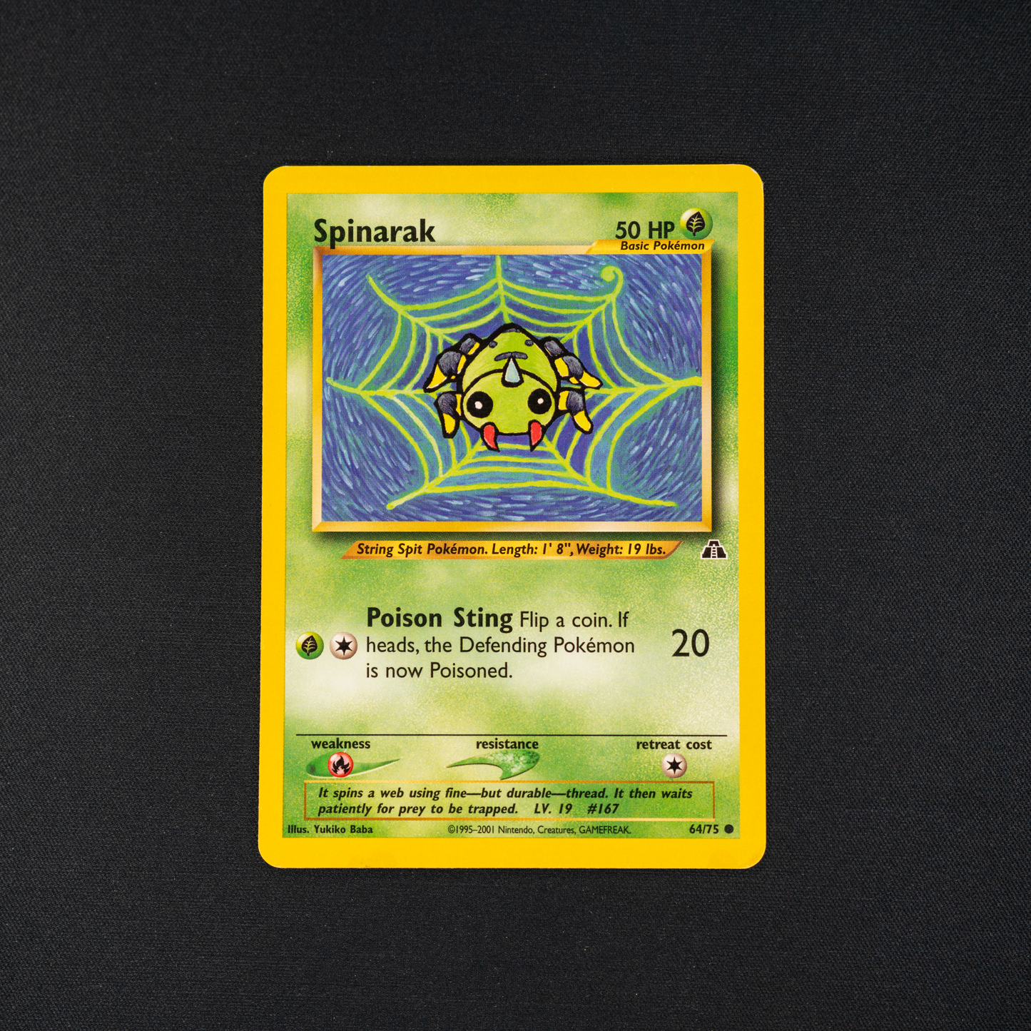 Spinarak - Neo Discovery (N2)