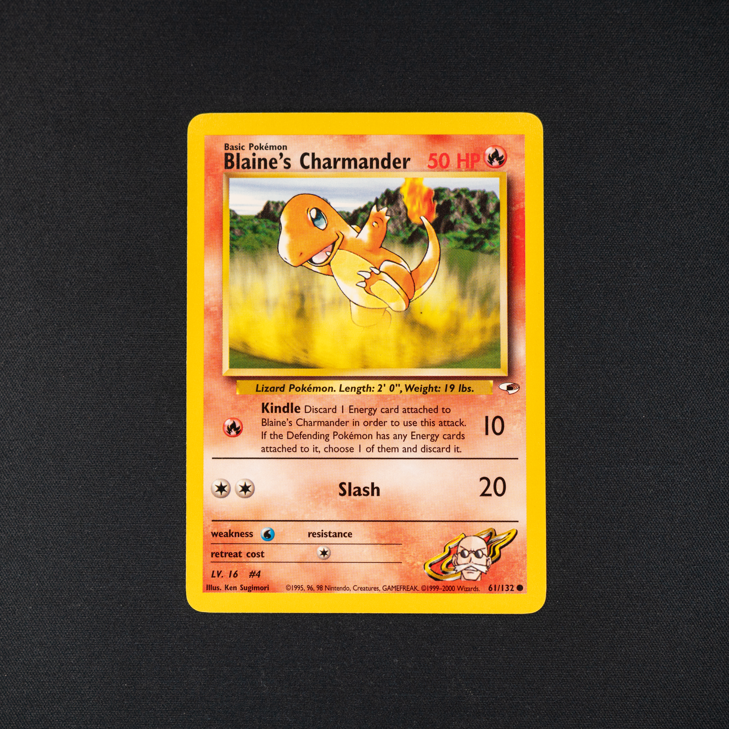 Blaine's Charmander - Gym Heroes (G1)