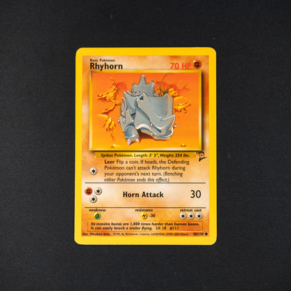 Rhyhorn - Base Set 2 (BS2)