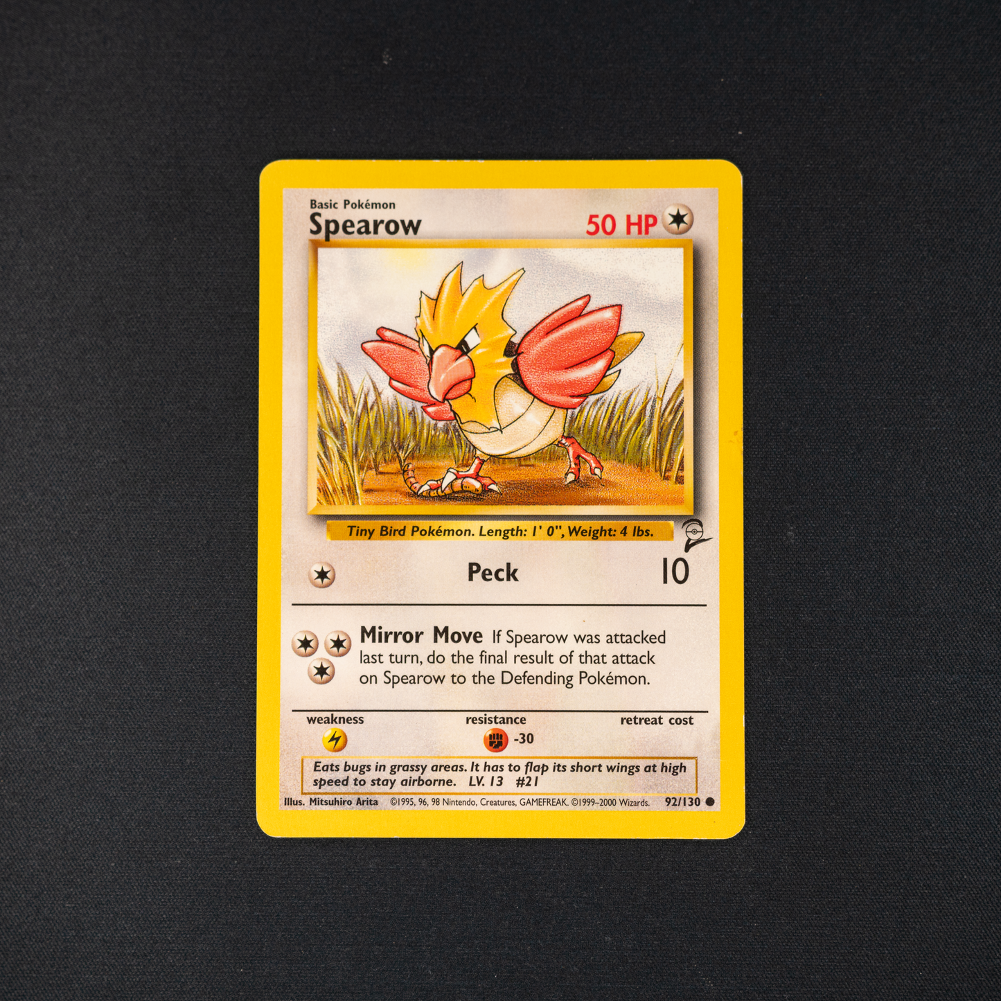 Spearow - Base Set 2 (BS2)