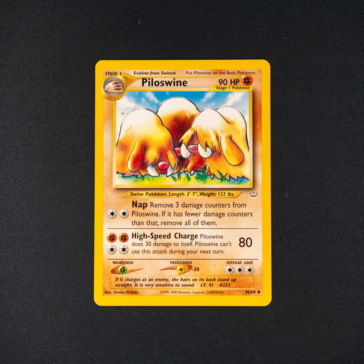 Piloswine - Neo Revelation (N3)