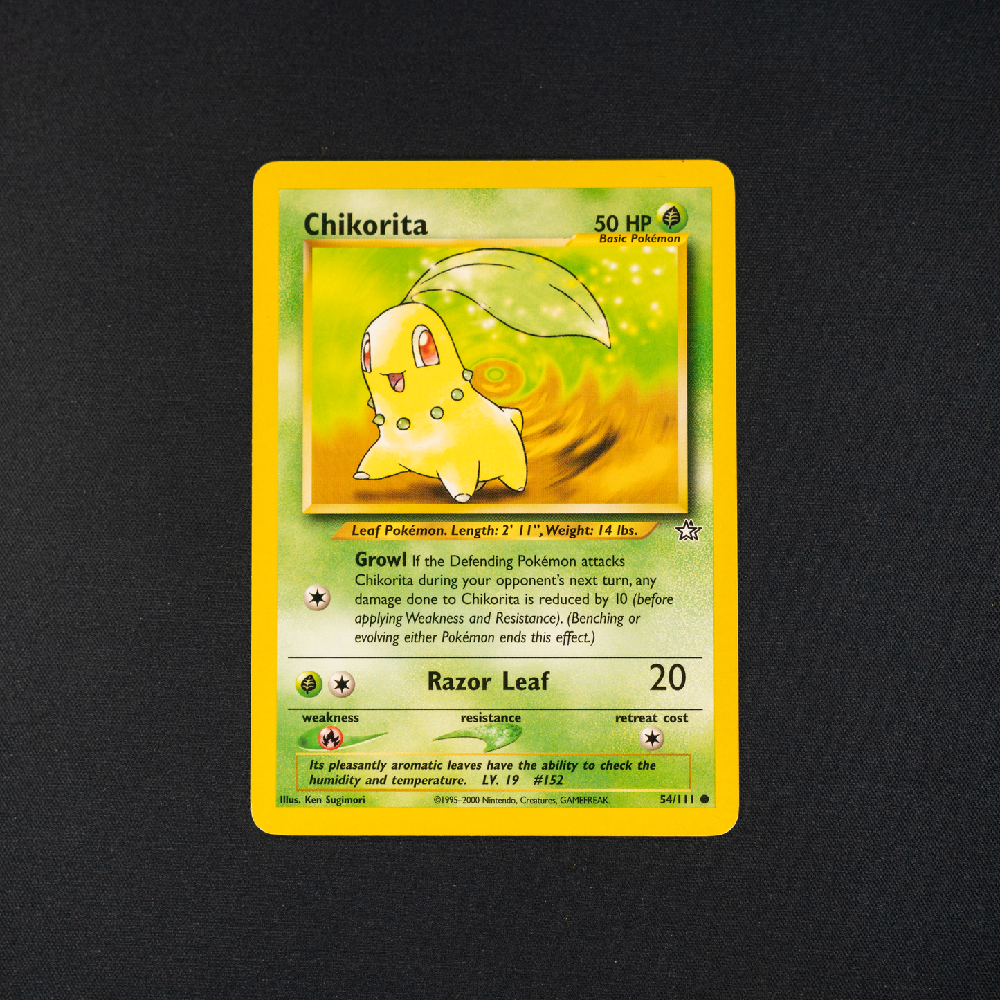 Chikorita (54) - Neo Genesis (N1)