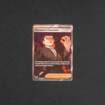 Giovanni's Charisma - 197/165 - SV: Scarlet & Violet 151 (MEW)