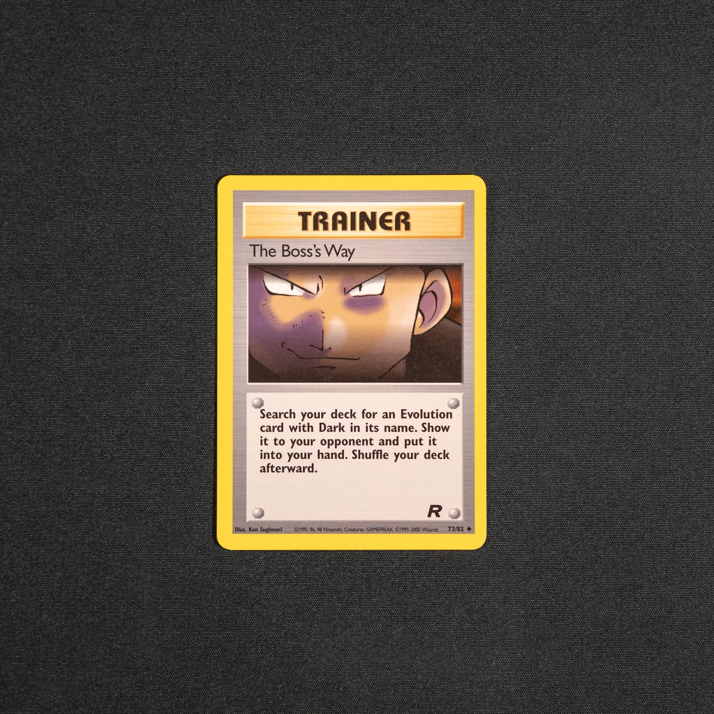 The Boss's Way - Team Rocket (TR)