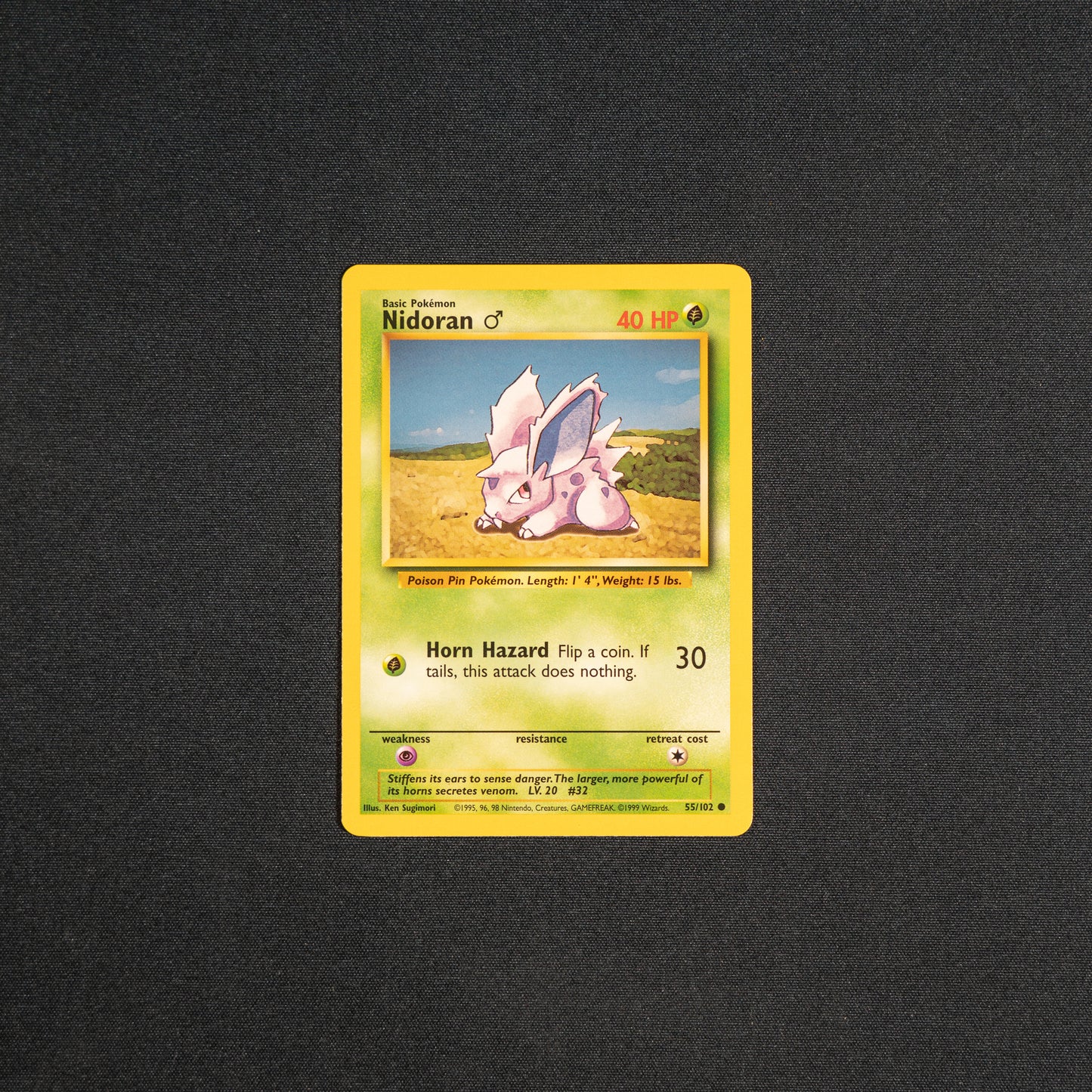 Nidoran M - Base Set (BS)