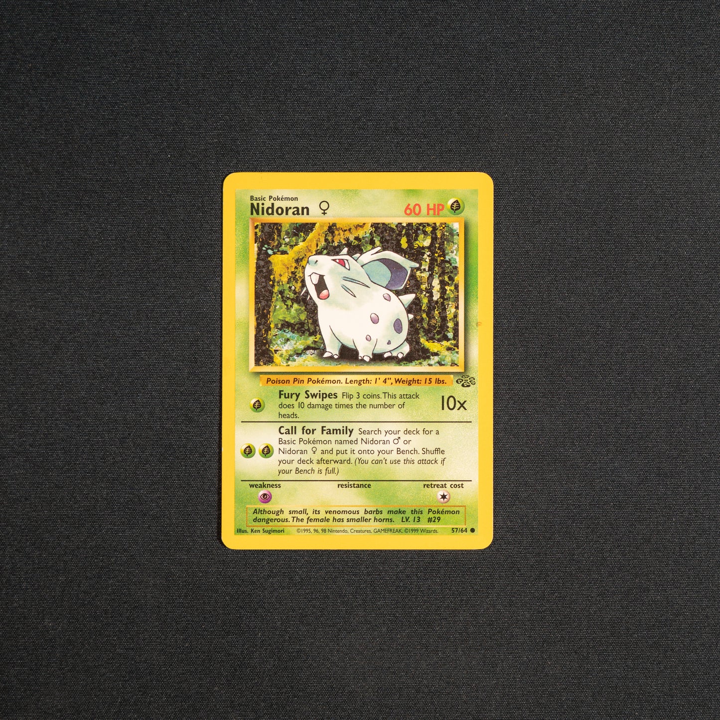 Nidoran - Jungle (JU)