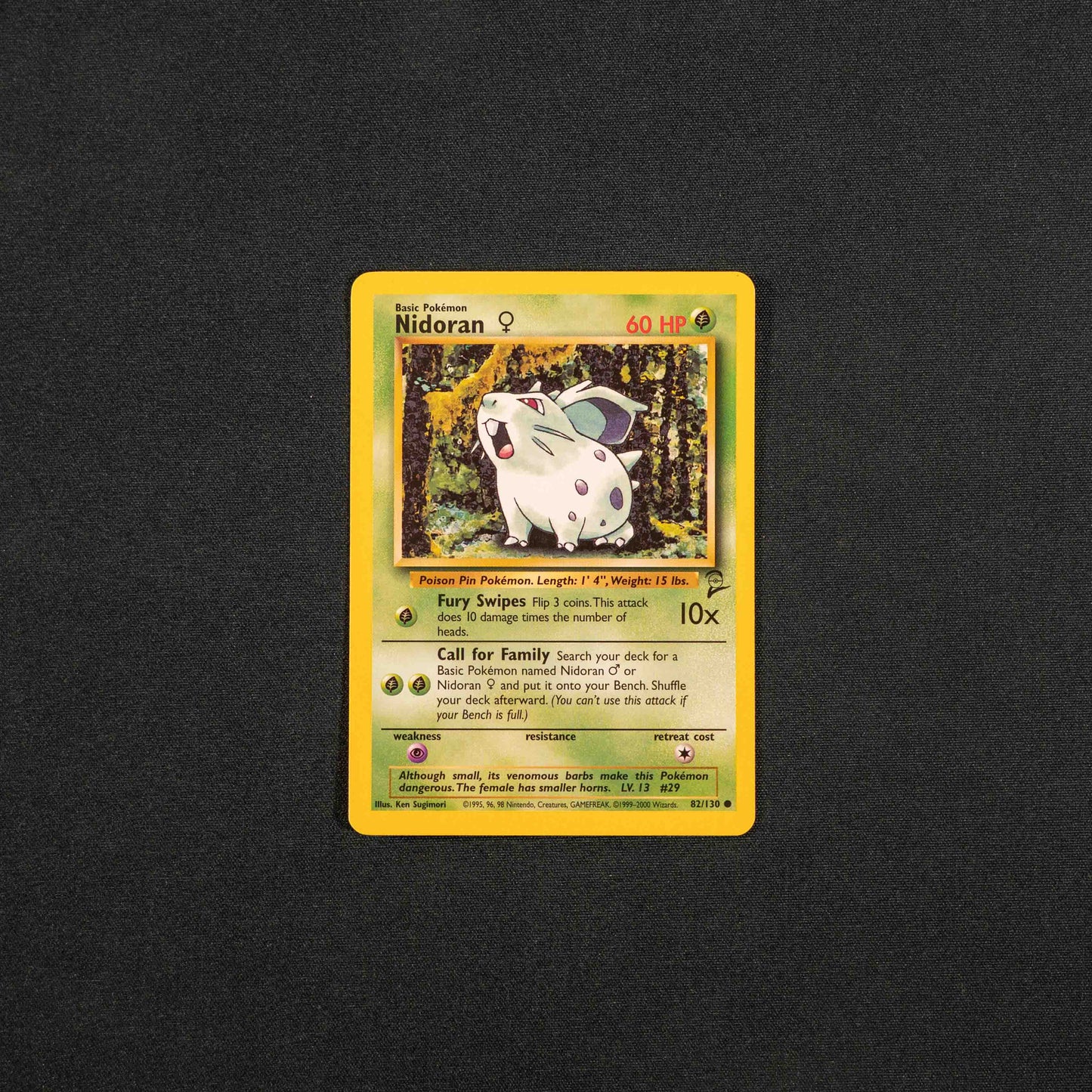 Nidoran F - Base Set 2 (BS2)