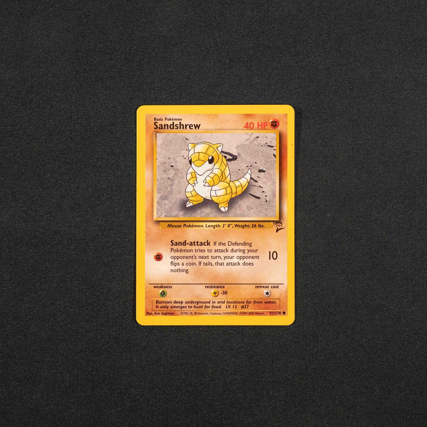 Sandshrew - Base Set 2 (BS2)