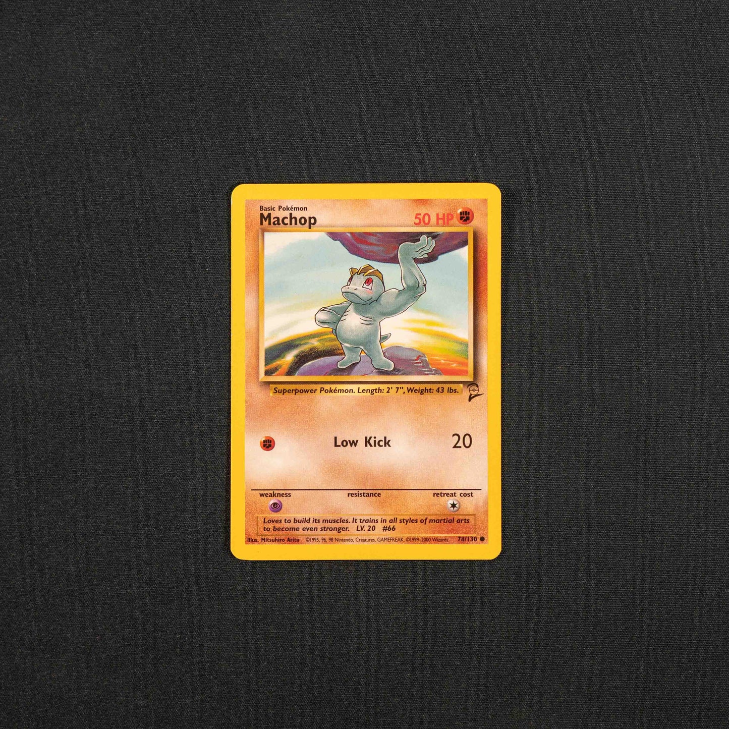 Machop - Base Set 2 (BS2)