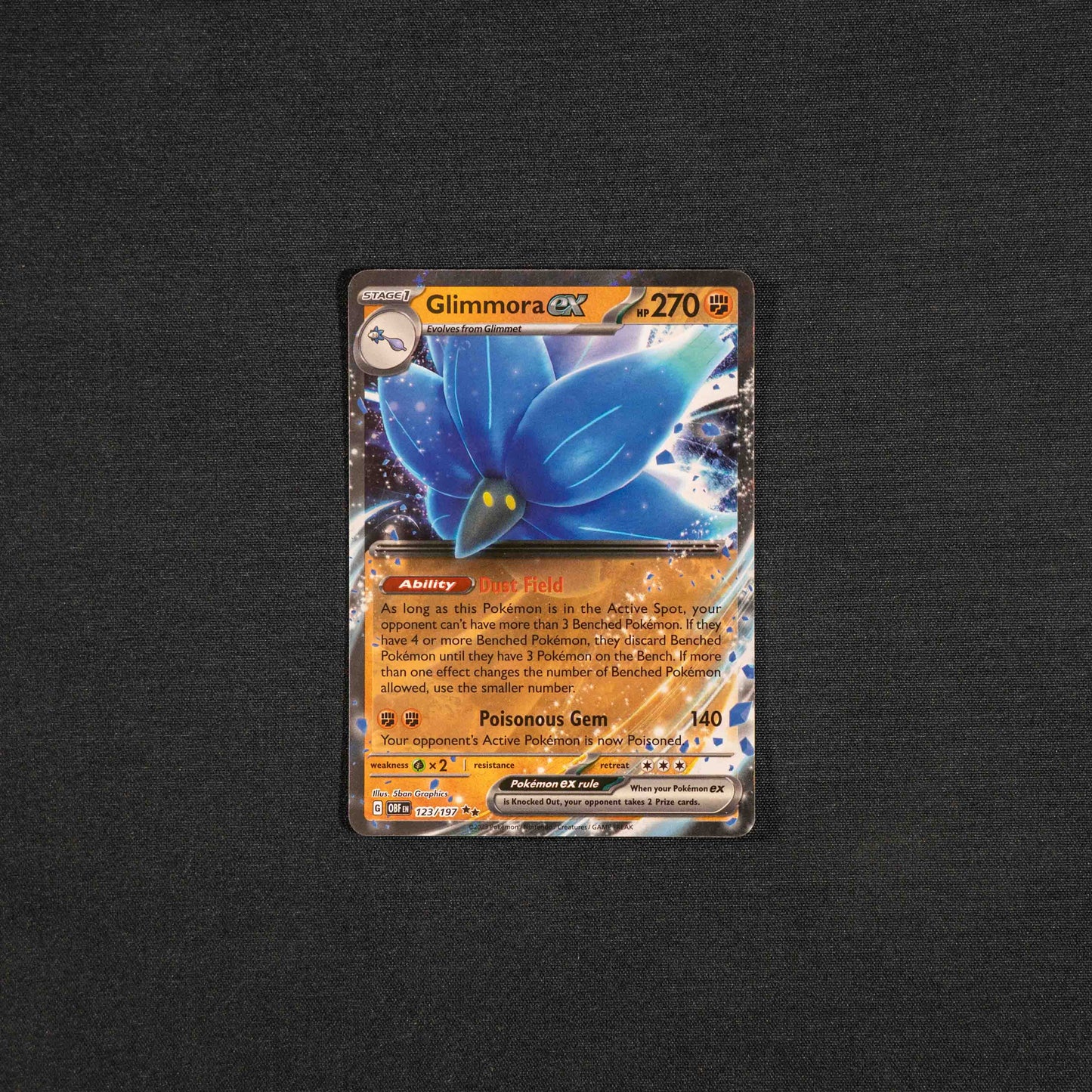 Glimmora ex - SV03: Obsidian Flames (OBF)