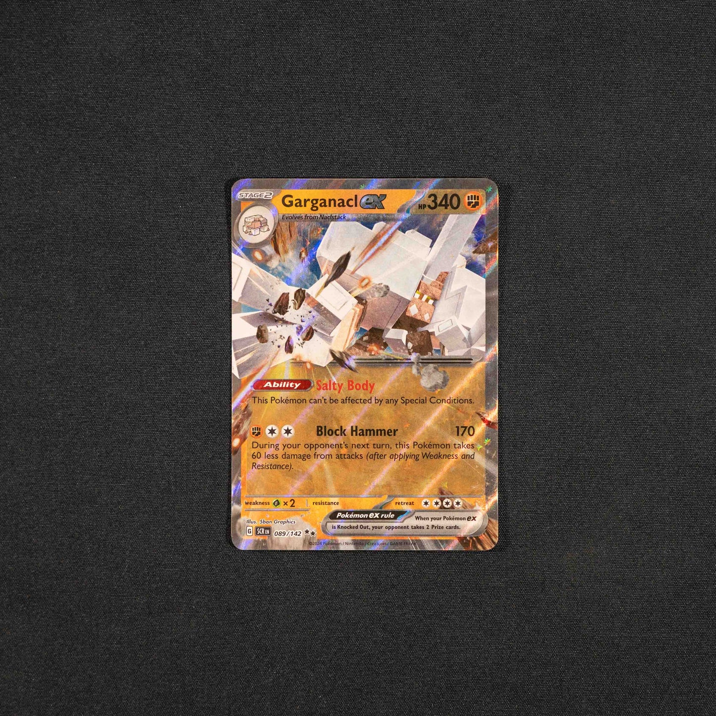 Garganacl ex - SV07: Stellar Crown (SCR)