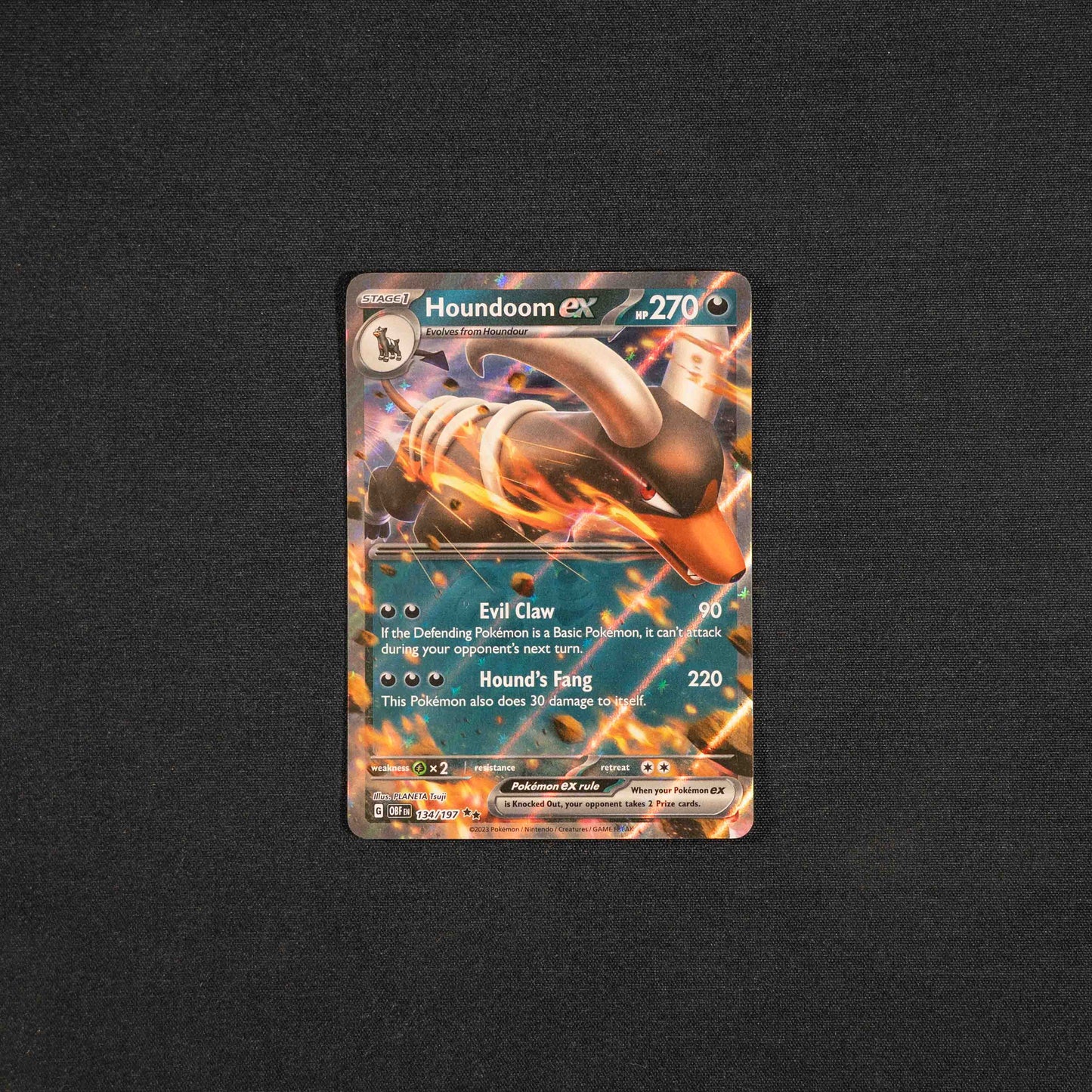 Houndoom ex - SV03: Obsidian Flames (OBF)