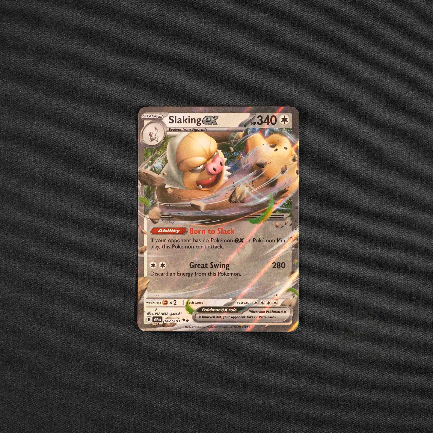 Slaking ex - 147/191 - SV08: Surging Sparks (SSP)
