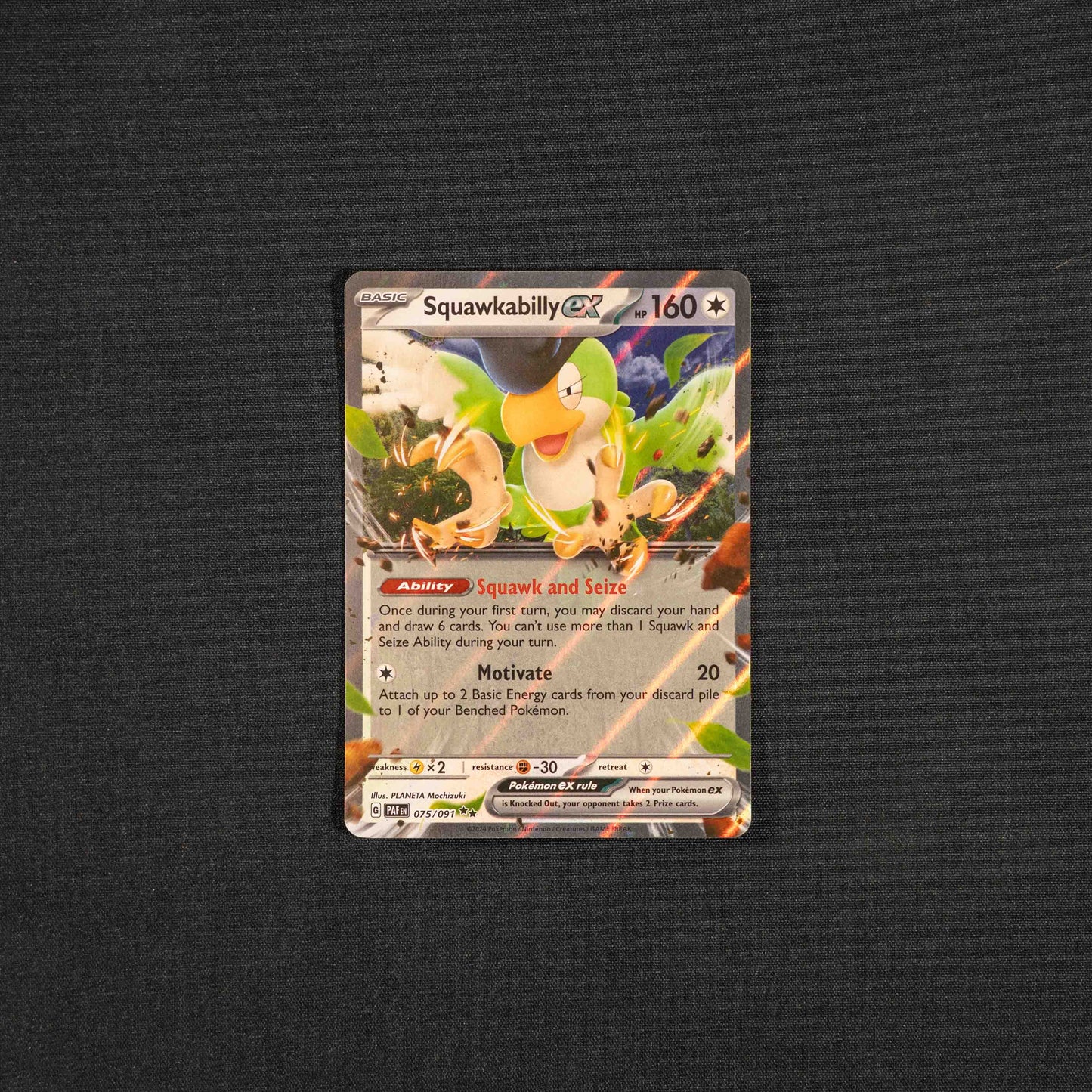 Squawkabilly ex - 075/091 - SV: Paldean Fates (PAF)