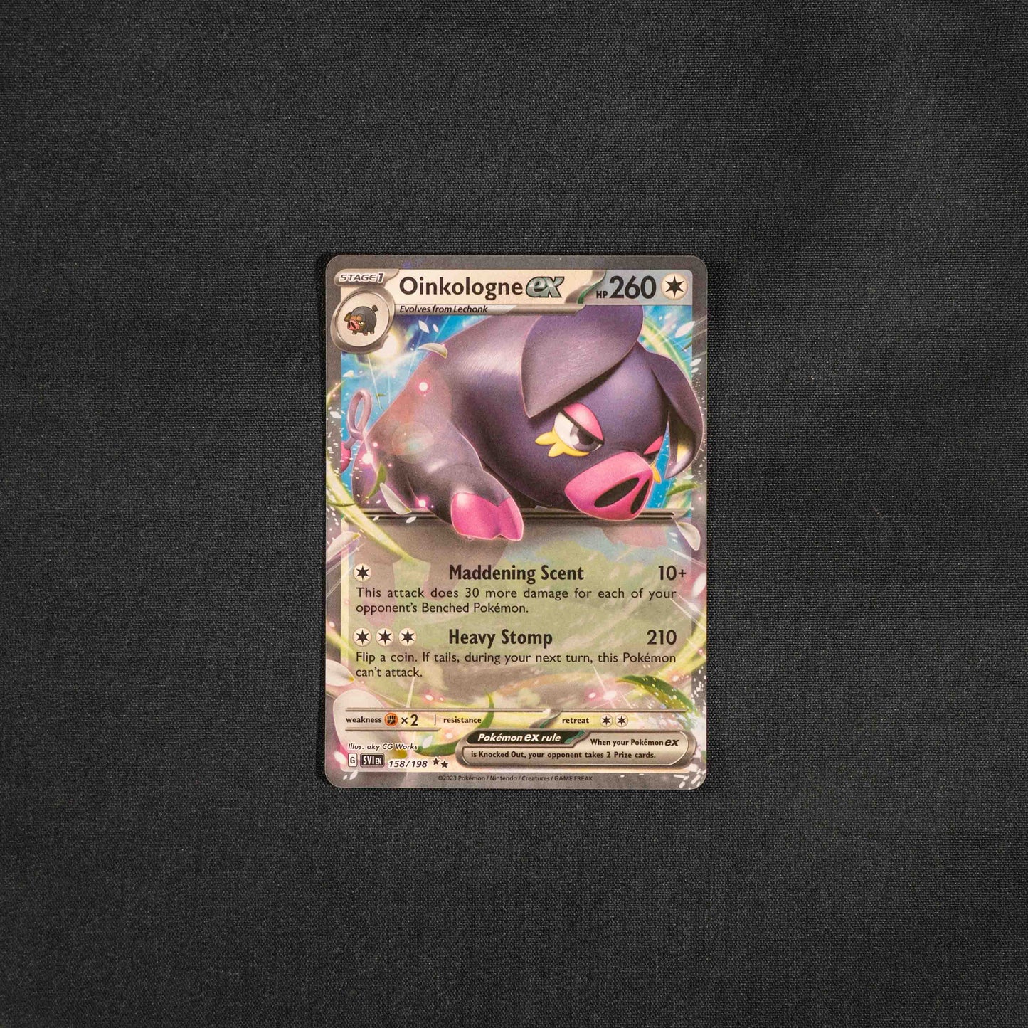 Oinkologne ex - 158/198 - SV01: Scarlet & Violet Base Set (SVI)