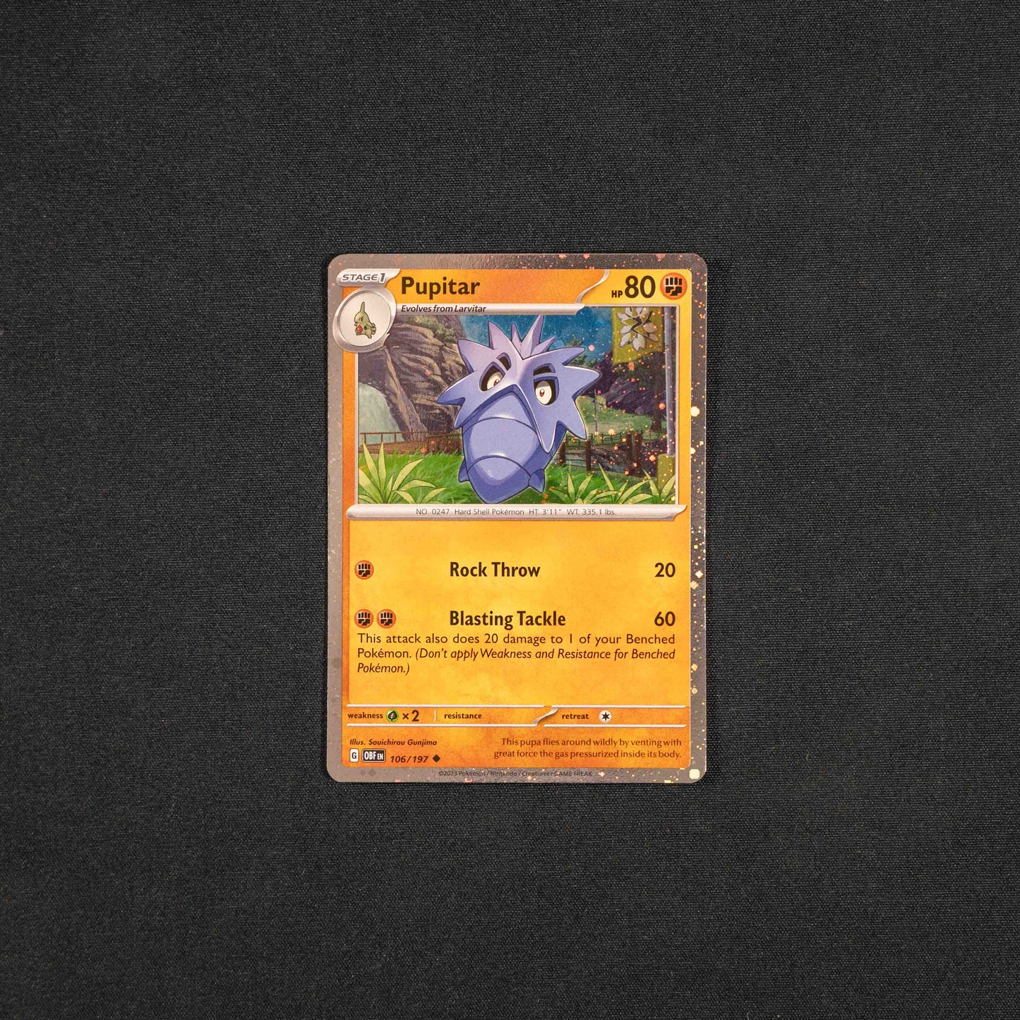 Pupitar - 106/197 (Cosmos Holo)