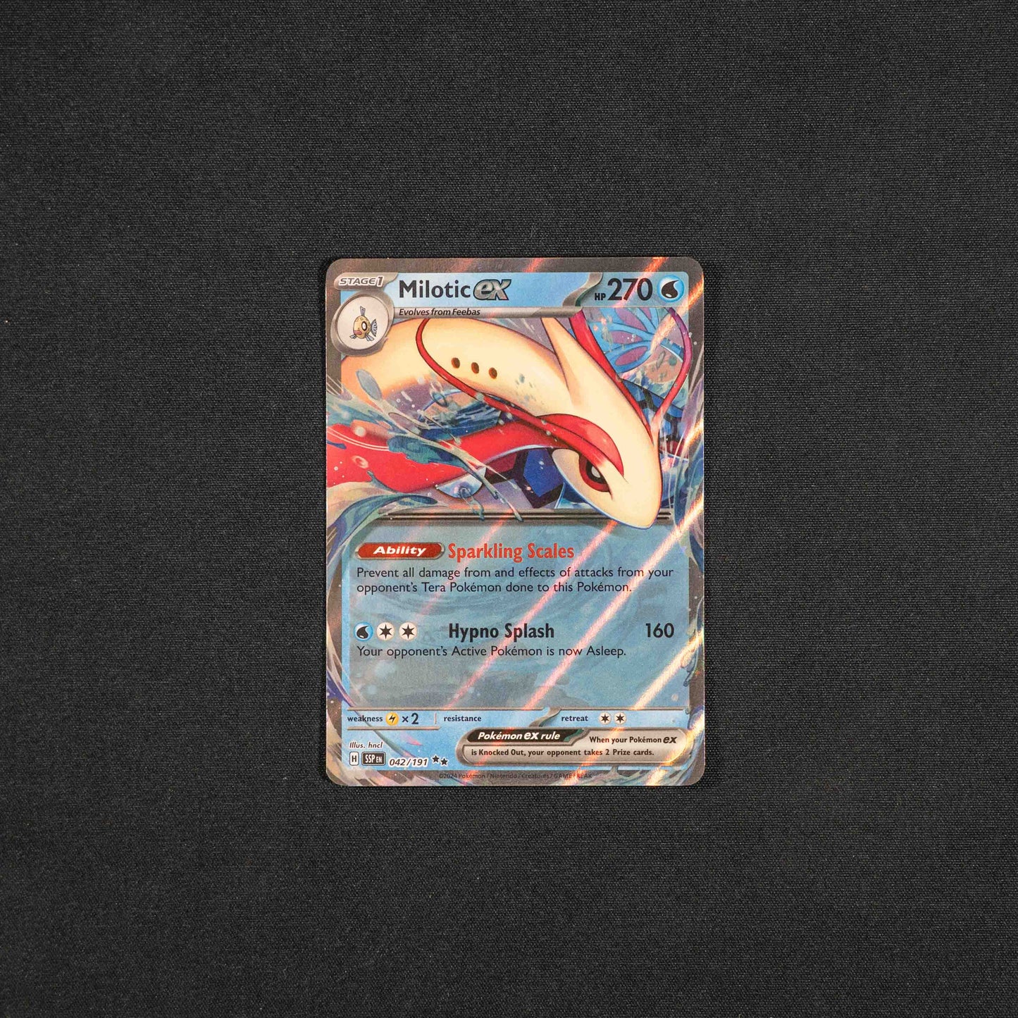 Milotic ex - 042/191 - SV08: Surging Sparks (SSP)