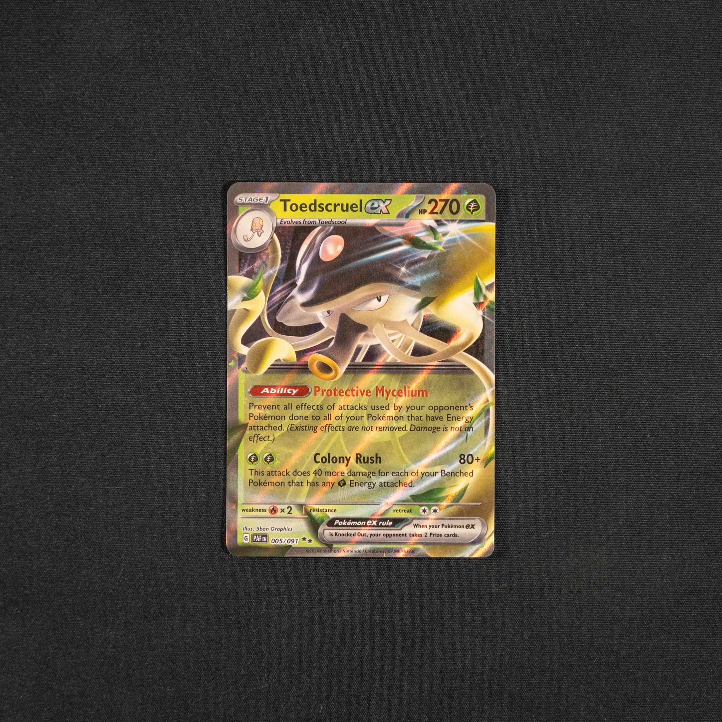 Toedscruel ex - 005/091 - SV: Paldean Fates (PAF)