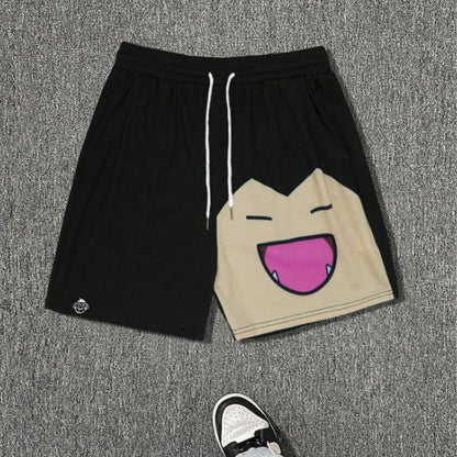 Men's Summer Shorts - Snorlax