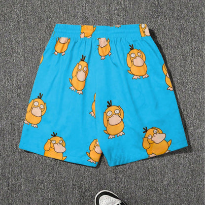 Men's Summer Shorts - Psyduck